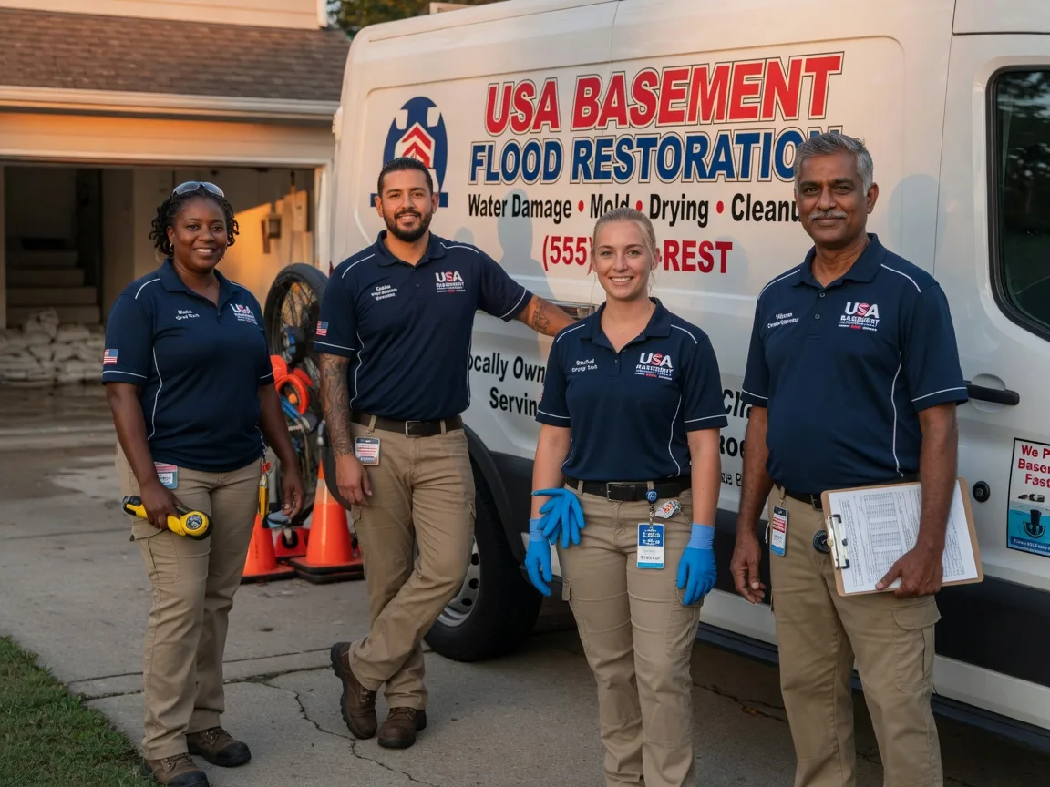 Basement Flood Cleanup company in Belle Chasse, LA